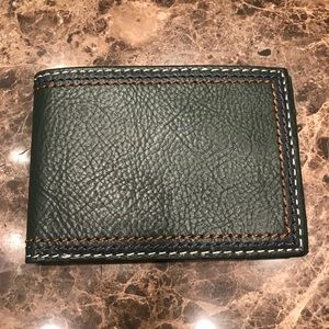 Marc by Marc Jacobs Green Leather Wallet